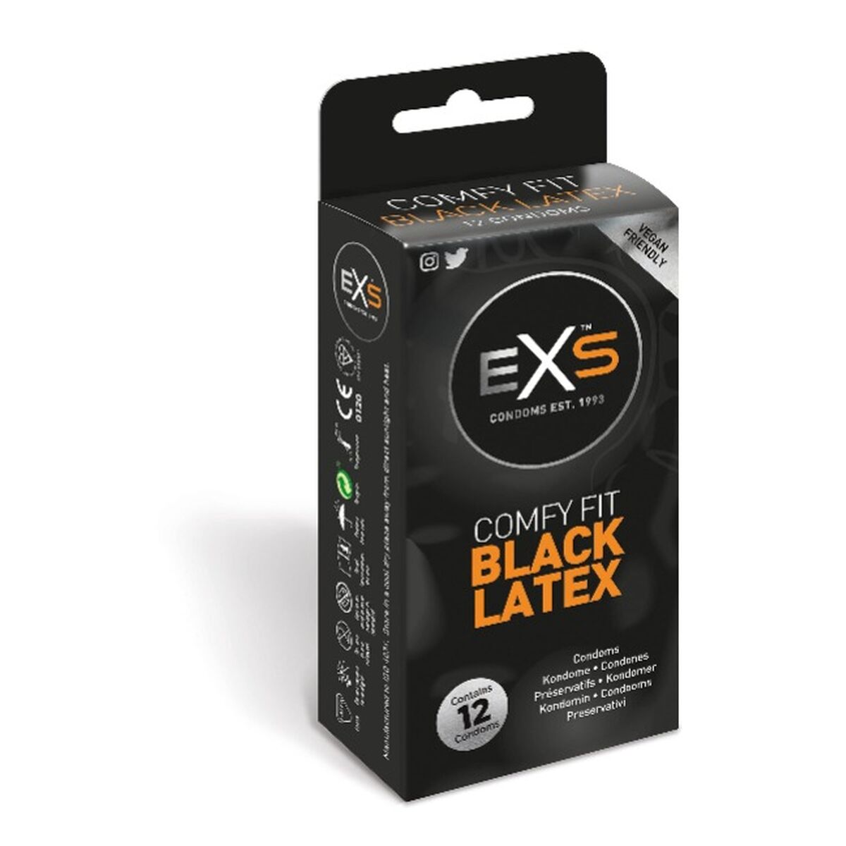 Prezerwatywy EXS Comfy Fit 12 Sztuk